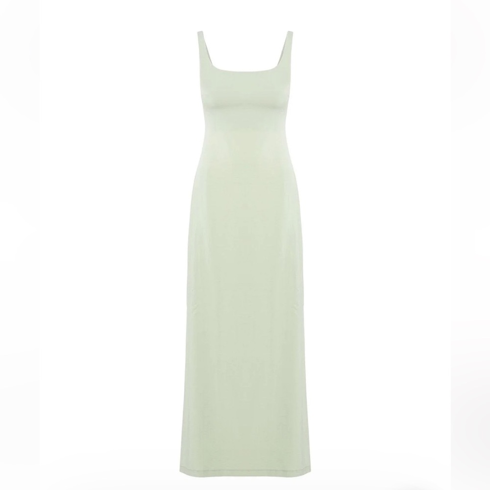 Elegant Cream Maxi Dress